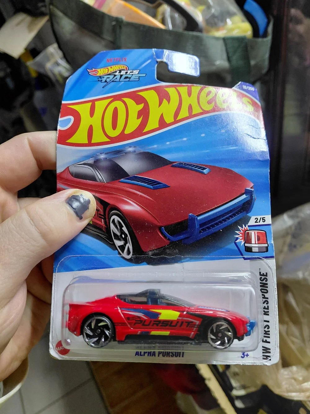 red Alpha Pursuit (creations.mattel.com) from the Hot Wheels HW First Response s